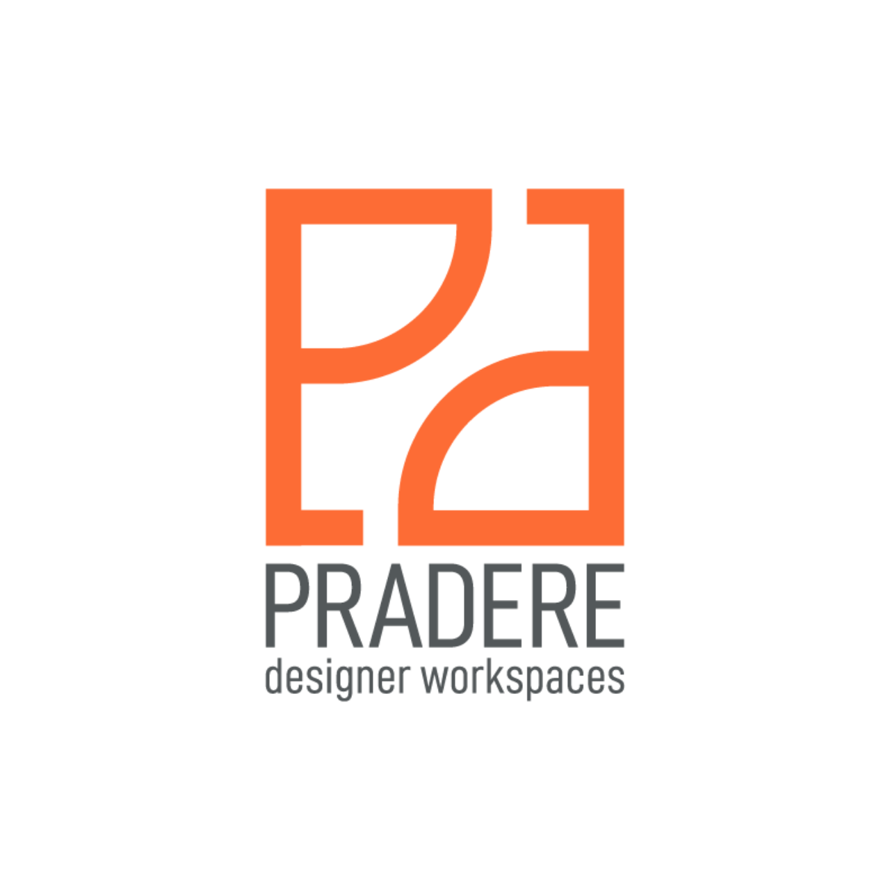 Pradere Office Logo lockup.